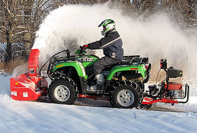 atv snow plow