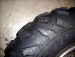Worn Tire After