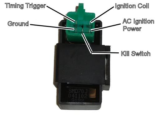5 Pin Cdi Kill Switch Information, Atv 5 Pin Cdi Wiring Diagram
