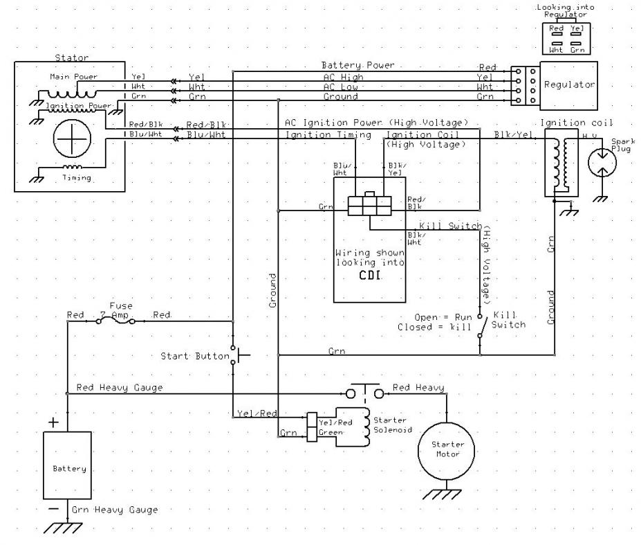 110Cc Chinese Atv Wiring Diagram from atvconnection.com