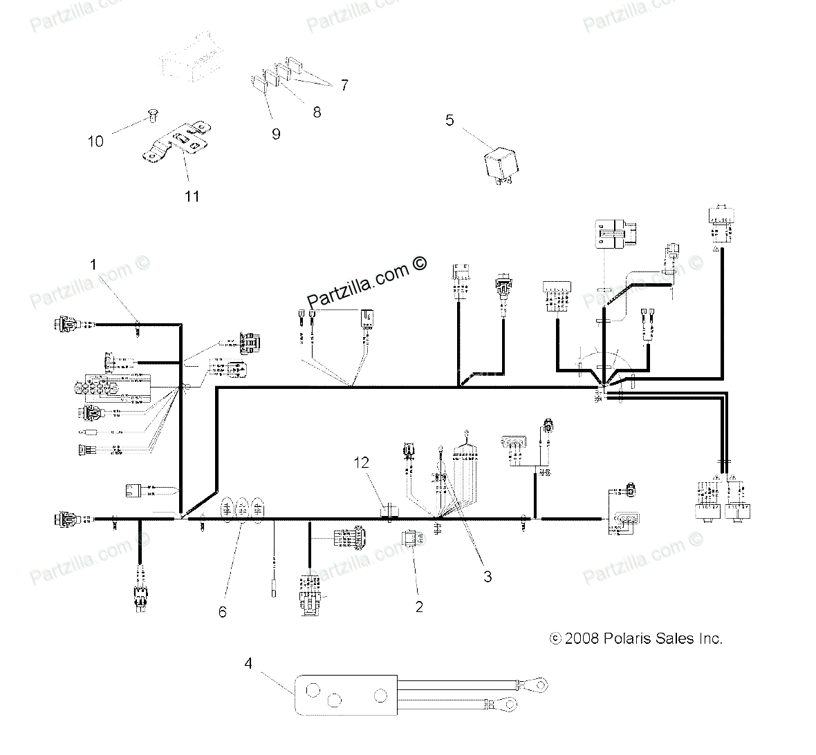 Cooling Fan Relay Wiring Diagram from atvconnection.com