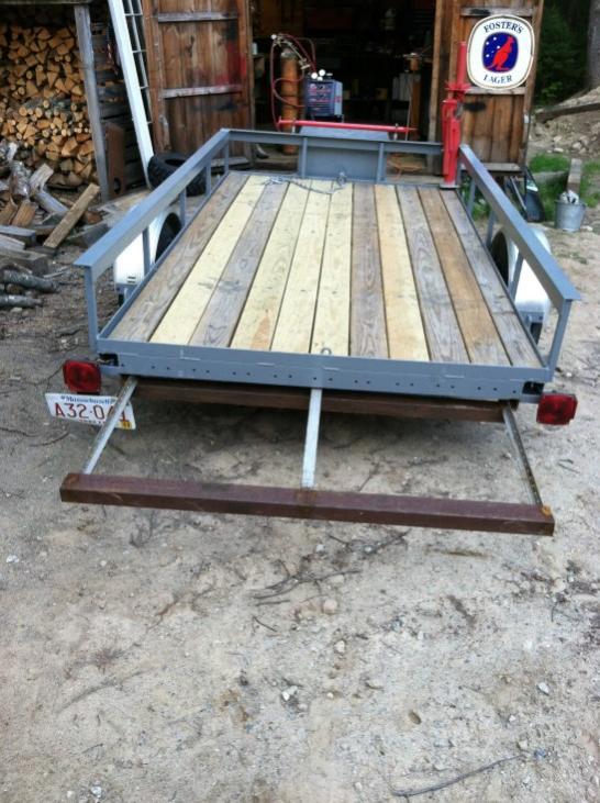 Ramp Storage On Trailer Atvconnection Com Atv Enthusiast Community - Diy Motorcycle Ramp For Trailer