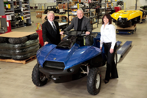 Amphibious Quadski Plant to Create Jobs in Detroit