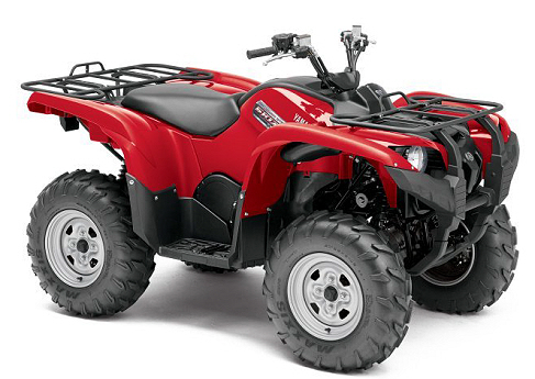 Yamaha Utility ATVs Turn Red for the New Year