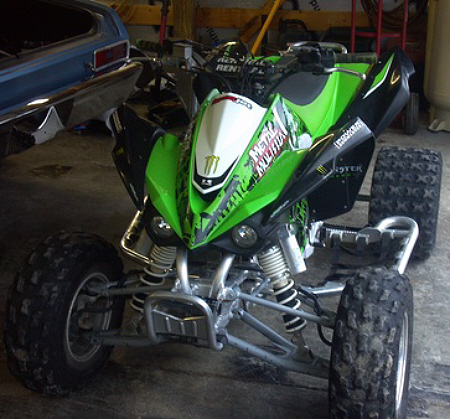 Weekly SprocketList Used ATV Deal: 2008 Kawasaki KFX450