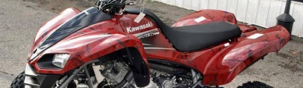Weekly Used ATV Deal: 09 Kawasaki KFX700