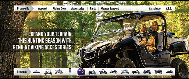Yamaha Launches New Consumer Parts and Accessories Site