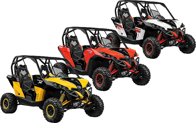 2016 Can-Am SxS Models Announced