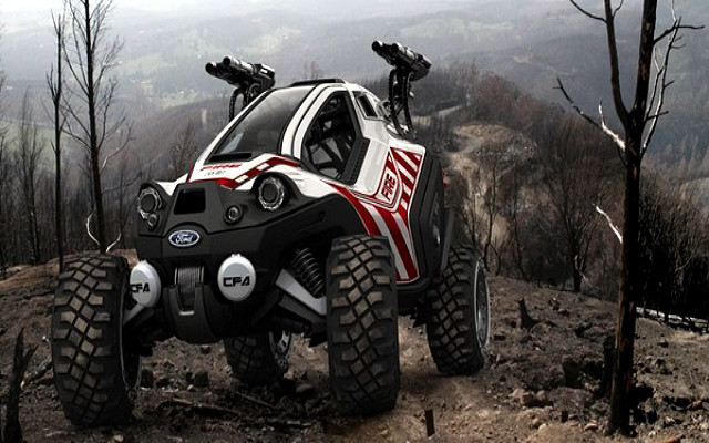 Wild ATV Concept: Ford Forest Fire Fighter