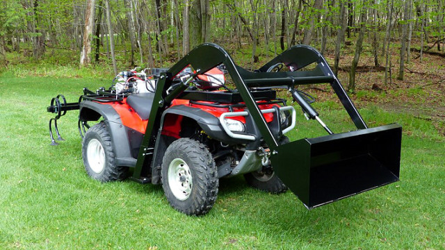 Fully Hydraulic ATV Implement System from Wild Hare Mfg.