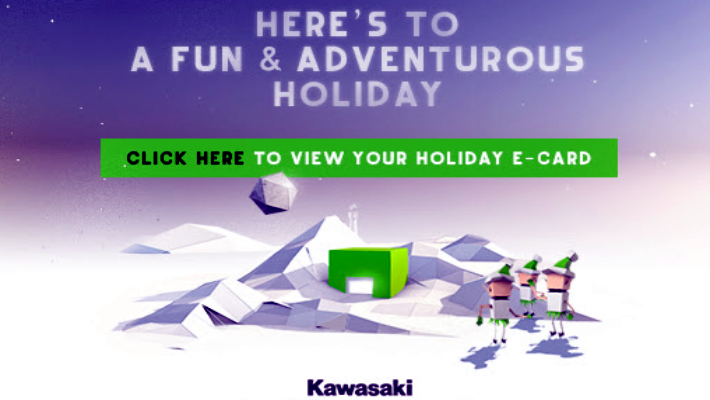 Happy Holidays from Kawasaki