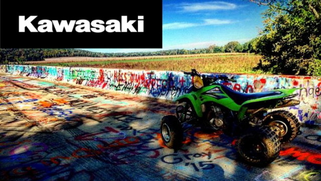 Kawasaki Presents Photo of the Week: KFX on World Tour
