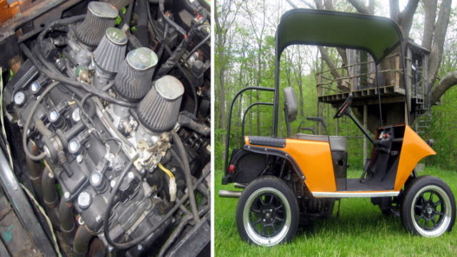 For Sale: 1 GSX-R600 Powered Golf Cart
