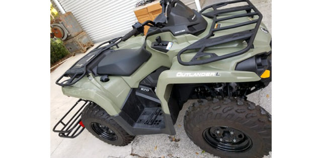 Weekly Used ATV Deal: Like New Can Am L570