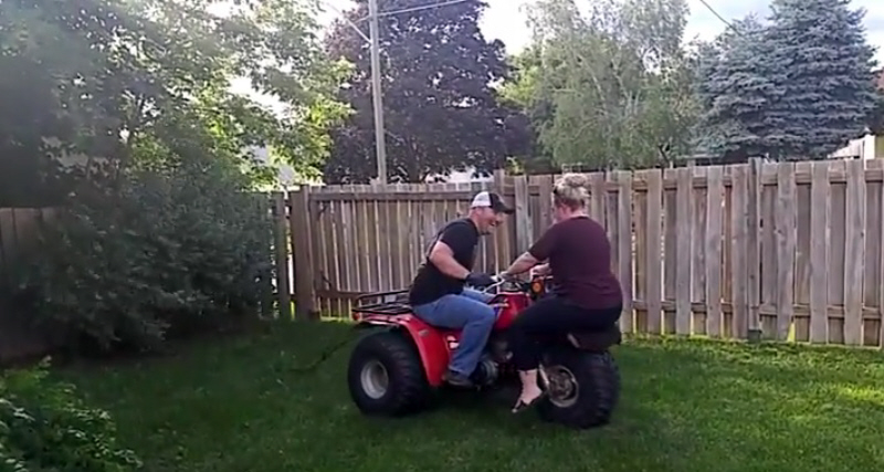 Video: Bested By A Bush