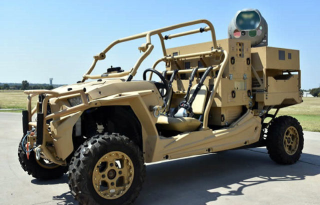 Star Wars Meets Off-Roading:  New Military SxS Laser Weapon