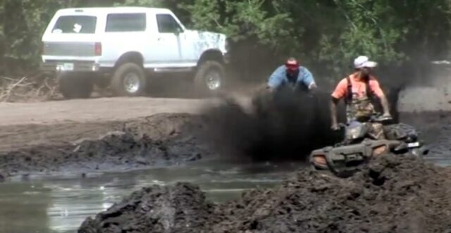 Video: Big Man Takes a Mud Bath