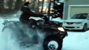 Video: ATV vs. Parked Car
