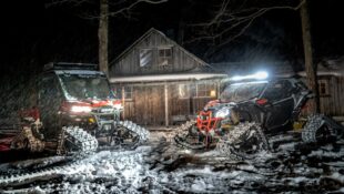 Can-Am Backcountry Track Kits Make Winter Something to Celebrate
