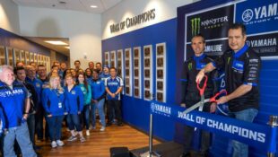 Yamaha Moves Its Wall of Champions