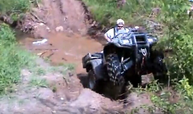 ATV Video:  Not His First Loop Out