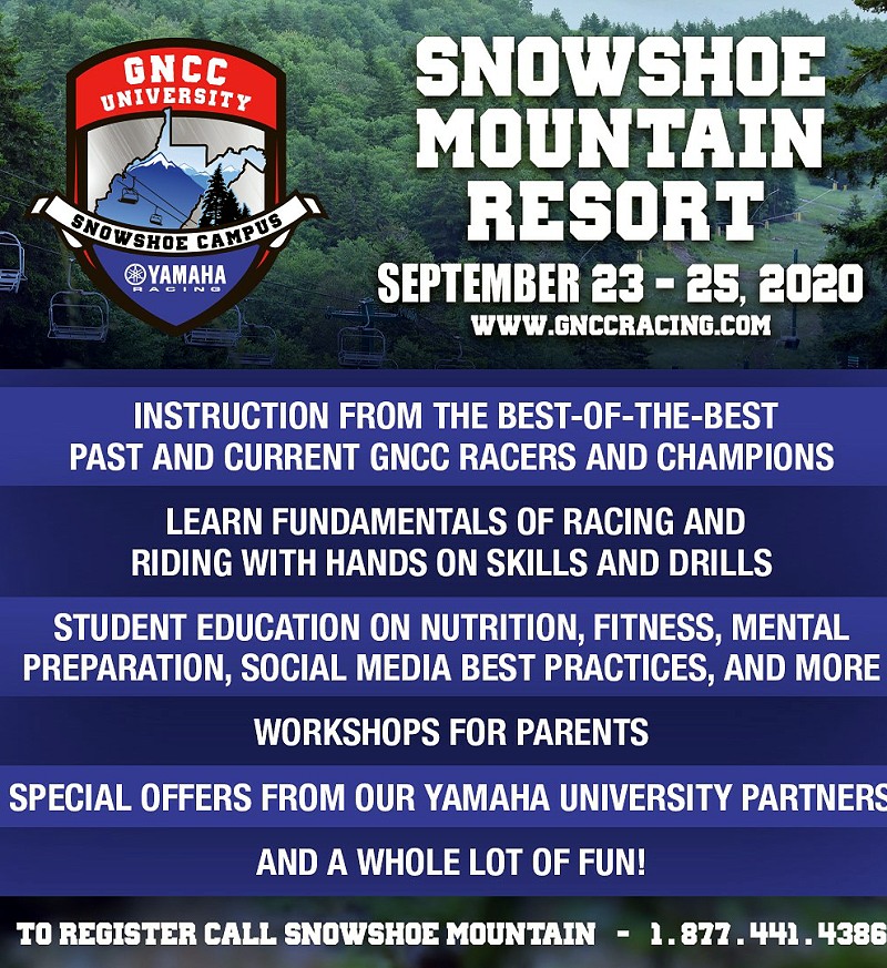 Yamaha GNCC University Registration Opens as Racing Returns