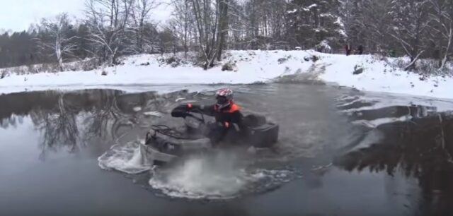Video: Pushing it a Bit Too Far on the River Crossing