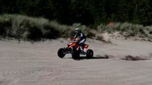 Video: Sand Blasting on a KTM