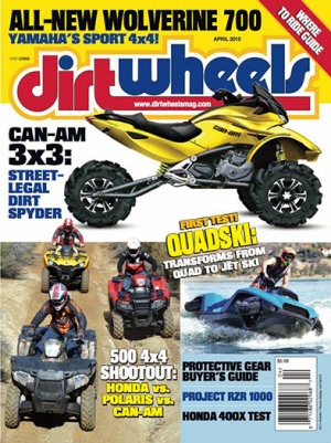 SURECAN-DO!  ATV Illustrated