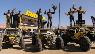 All-Yellow Podium at King of the Hammers 2021
