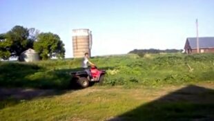 Video: Quality Redneck Lawn Mowing
