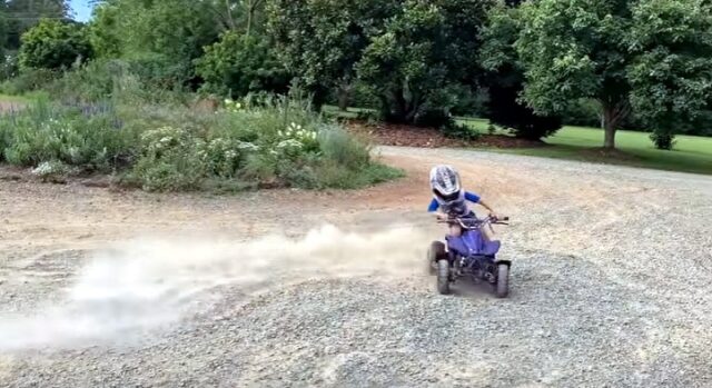 Video: 5 Year Old Drift Master