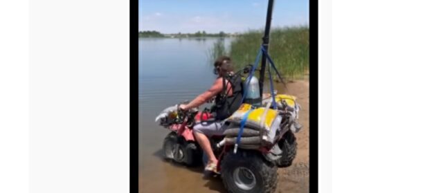 Video: Wheeling At The Bottom Of The River