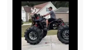 Video: When Your Quad is Like a Bicycle From the 1800s