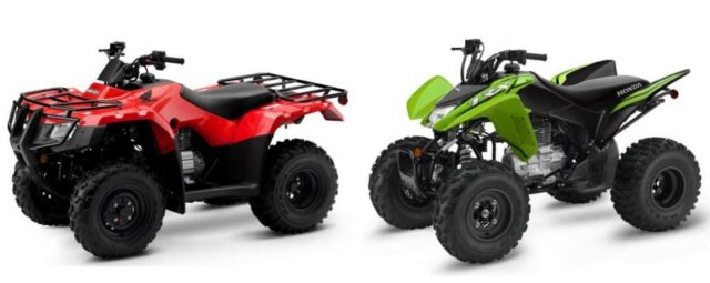 2023 Honda Sport and Small Displacement Utility ATVs