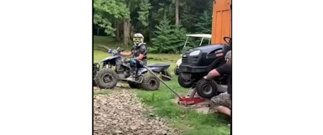 Video: A Prank Leads To Quad Chase