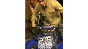 Video: Fake Riding His Fenders Off