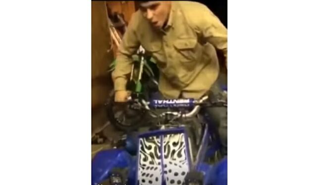 Video: Fake Riding His Fenders Off