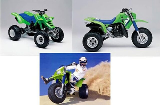 Trip Down Memory Lane:  Kawasaki’s 2-Stroke Race ATVs