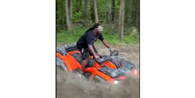 Youtube clip of ATV mud pit fail