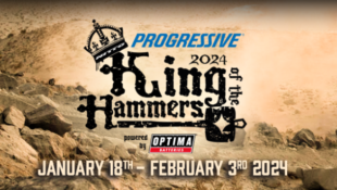King of the Hammers header/ logo