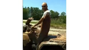 ATV Youtube clip - mud pit deception