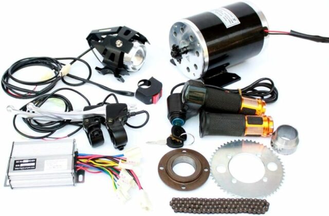 Gas to electric ATV conversion kit.