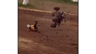 Youtube Short ATV racing crash
