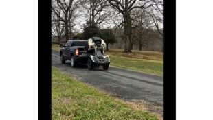 Youtube video of funny ATV unloading technique