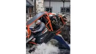 YouTube clip of RZR attacking a swimming pool