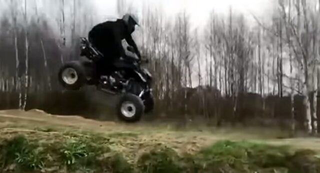 YouTube compilation video of ATV fails