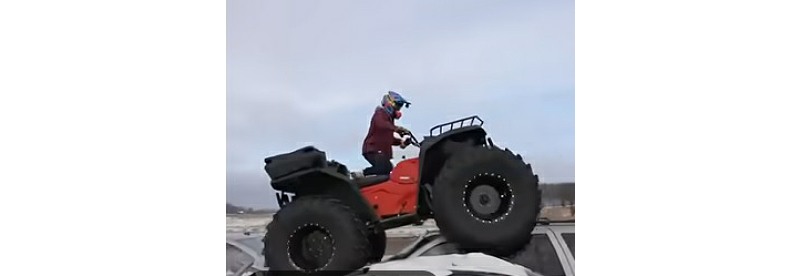 Monster Truck style ATV Youtube Video Short