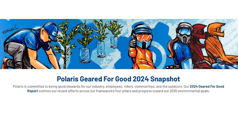 Polaris issues 2024 Geared for Good Report