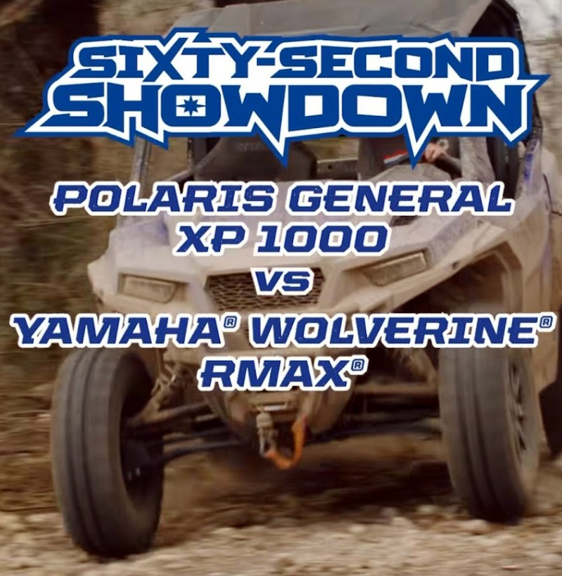 Sixty Second Showdown Episode 4: Polaris General Versus Yamaha RMAX